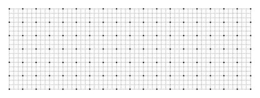 Geometric grid with squares background. Graphic blank white template with black lines for drafting and technical design with millimeter vector markings