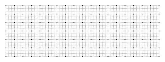 Geometric grid with squares background. Graphic blank white template with black lines for drafting and technical design with millimeter vector markings