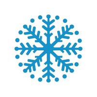 Abstract Vector Winter Snowflake Colorful Icon Design Template