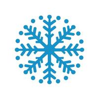 Abstract Vector Winter Snowflake Colorful Icon Design Template