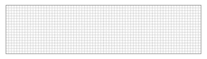Geometric grid with squares background. Graphic blank white template with black lines for drafting and technical design with millimeter vector markings
