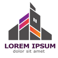 lorem forma estilo logotipo modelo guardião cor png