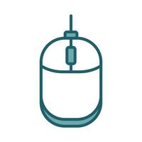 computer mouse icon vector design template simple and clean