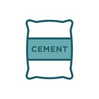 cement icon vector design template simple and clean