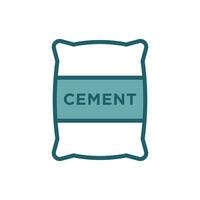 cement icon vector design template simple and clean