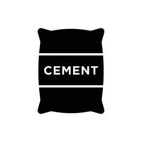 cement icon vector design template simple and clean