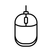 computer mouse icon vector design template simple and clean