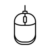 computer mouse icon vector design template simple and clean