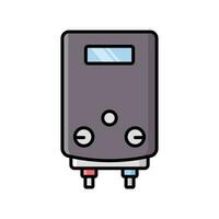 water heater icon vector design template simple and clean