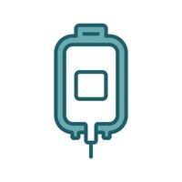 blood bag icon vector design template simple and clean