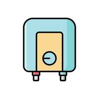 water heater icon vector design template simple and clean