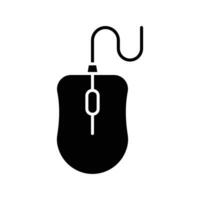 computer mouse icon vector design template simple and clean