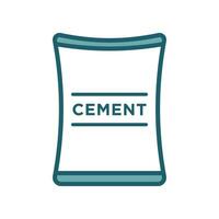 cement icon vector design template simple and clean