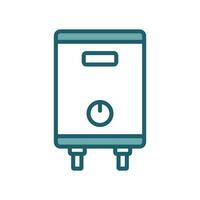 water heater icon vector design template simple and clean
