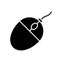 computer mouse icon vector design template simple and clean
