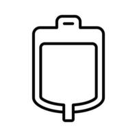 blood bag icon vector design template simple and clean
