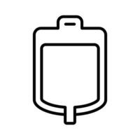 blood bag icon vector design template simple and clean