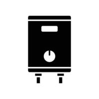 water heater icon vector design template simple and clean