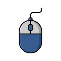 computer mouse icon vector design template simple and clean