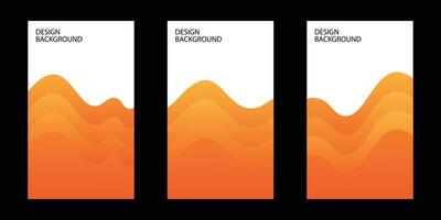 sencillo resumen moderno degradado antecedentes vector