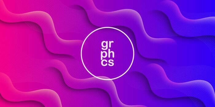 vistoso realista resumen oscuro púrpura y azul degradado antecedentes con 3d ondulado realzar texturizado diseño. eps10 vector