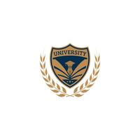 plantilla de vector de diseño de logotipo de educación universitaria