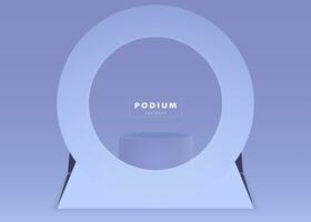 Product display podium scene and stage showcas background vector