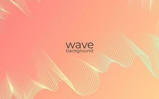 Vector abstract color wavy lines abstract wave design element smoky flow presentations