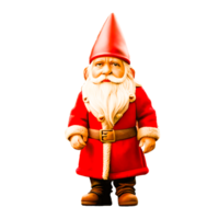 chirstmasgåva gnome ai genererad fri png