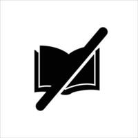 Book icon vector