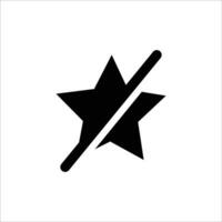 Star icon vector