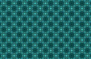 Moroccan colorful tile design pattern vector