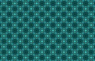 Moroccan colorful tile design pattern vector