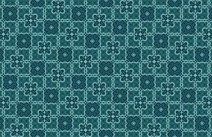 Blue textile and fabric pattern vector