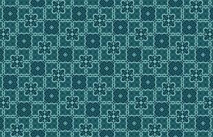 Blue textile and fabric pattern vector