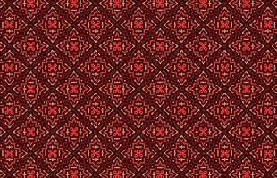 Colorful dimond shape fabric pattern vector