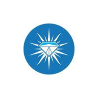Jewelry Line Art Diamond Logo  Icon and Symbol vector