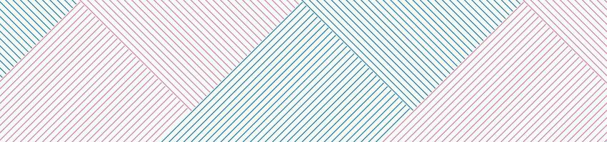 Abstract hi-tech geometric blue red linear pattern vector