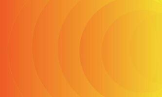 Minimal geometric background. Orange element with gradient fluid. Dynamic shape composition. round. Eps10 vector