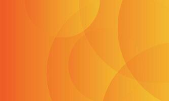 Minimal geometric background. Orange element with gradient fluid. Dynamic shape composition. round. Eps10 vector