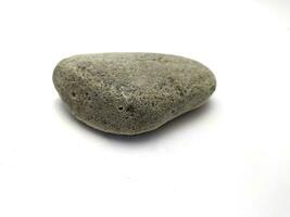 isolated black stone simple background photo