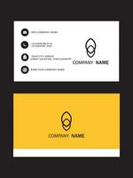 Business card Design vector