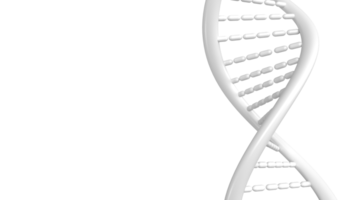 a dna imagem para sci ou Educação conceito 3d Renderização png