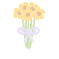 ballong blommor bubbla png