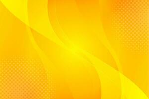 Abstract gradient yellow background design. Minimal abstract cover design. vector