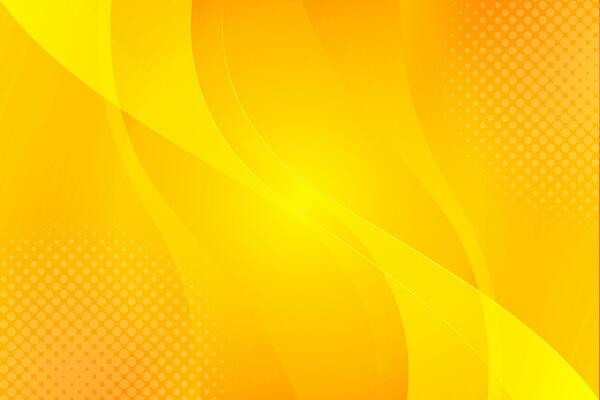 Abstract gradient yellow background design. Minimal abstract cover design.