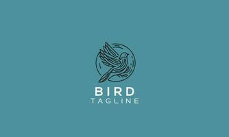 bird vector logo icon design