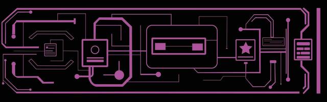 vector rayas resumen tecnología para antecedentes