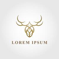 Luxurious brand logo vector