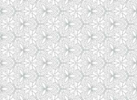 Abstract gray floral mandala pattern background vector